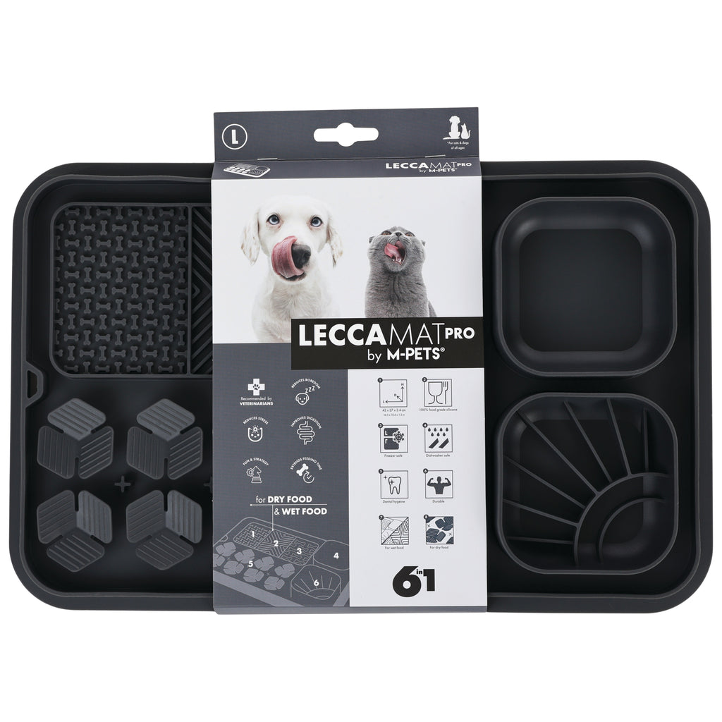 LECCA PRO 6in1 Licking mat Black