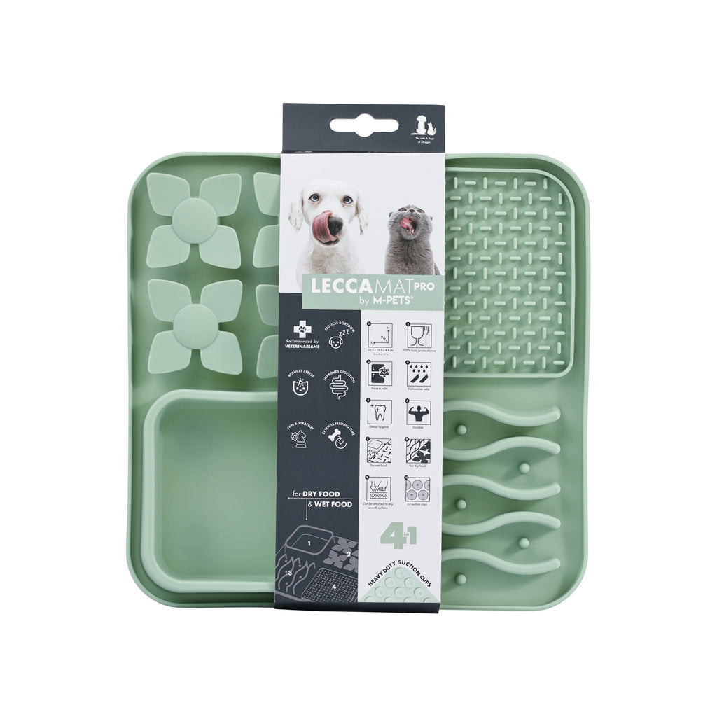 LECCA PRO 4in1 Licking mat Green