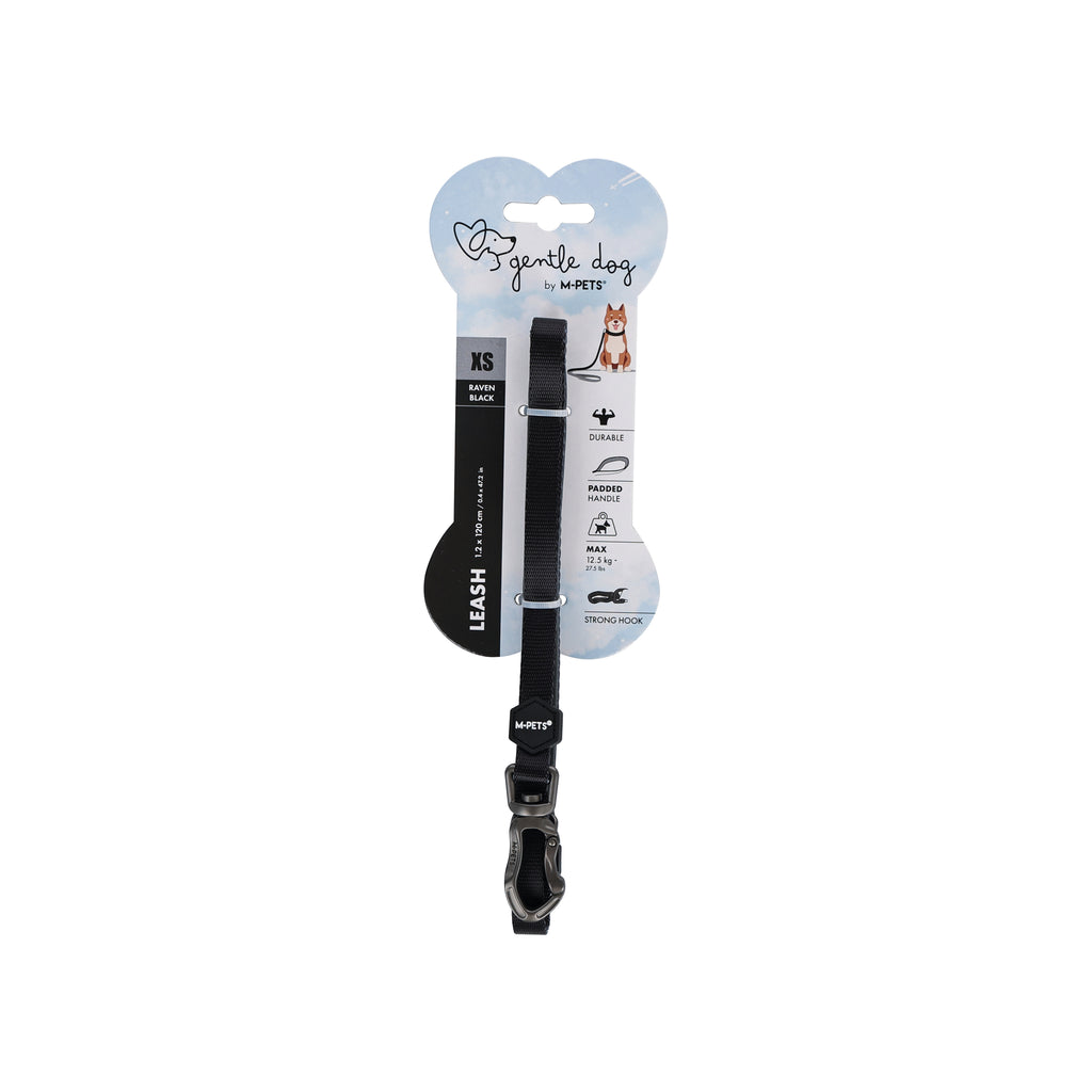 GENTLE DOG Leash Black