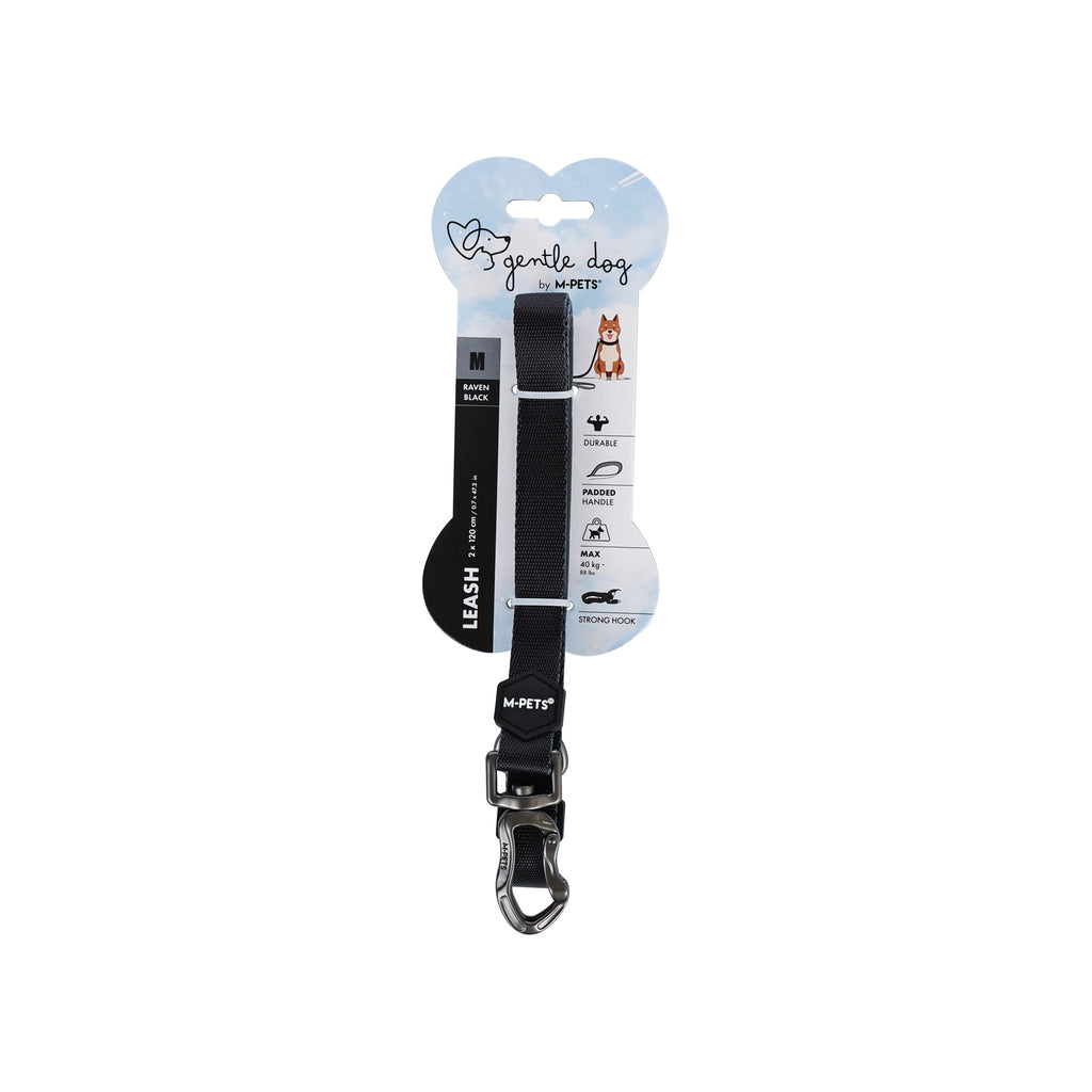 GENTLE DOG Leash Black