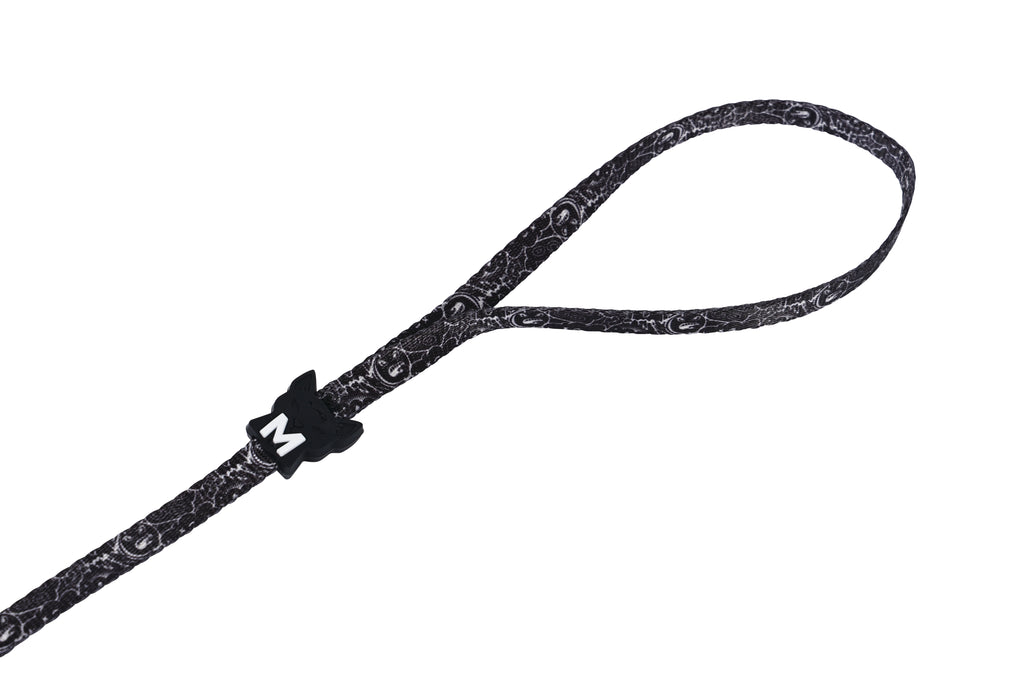 URBAN STYLE FREESTYLE Black & White Cat Harness & Leash set