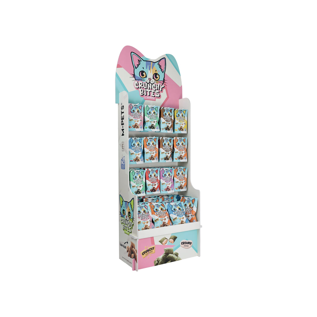 CRUNCHY BITES display