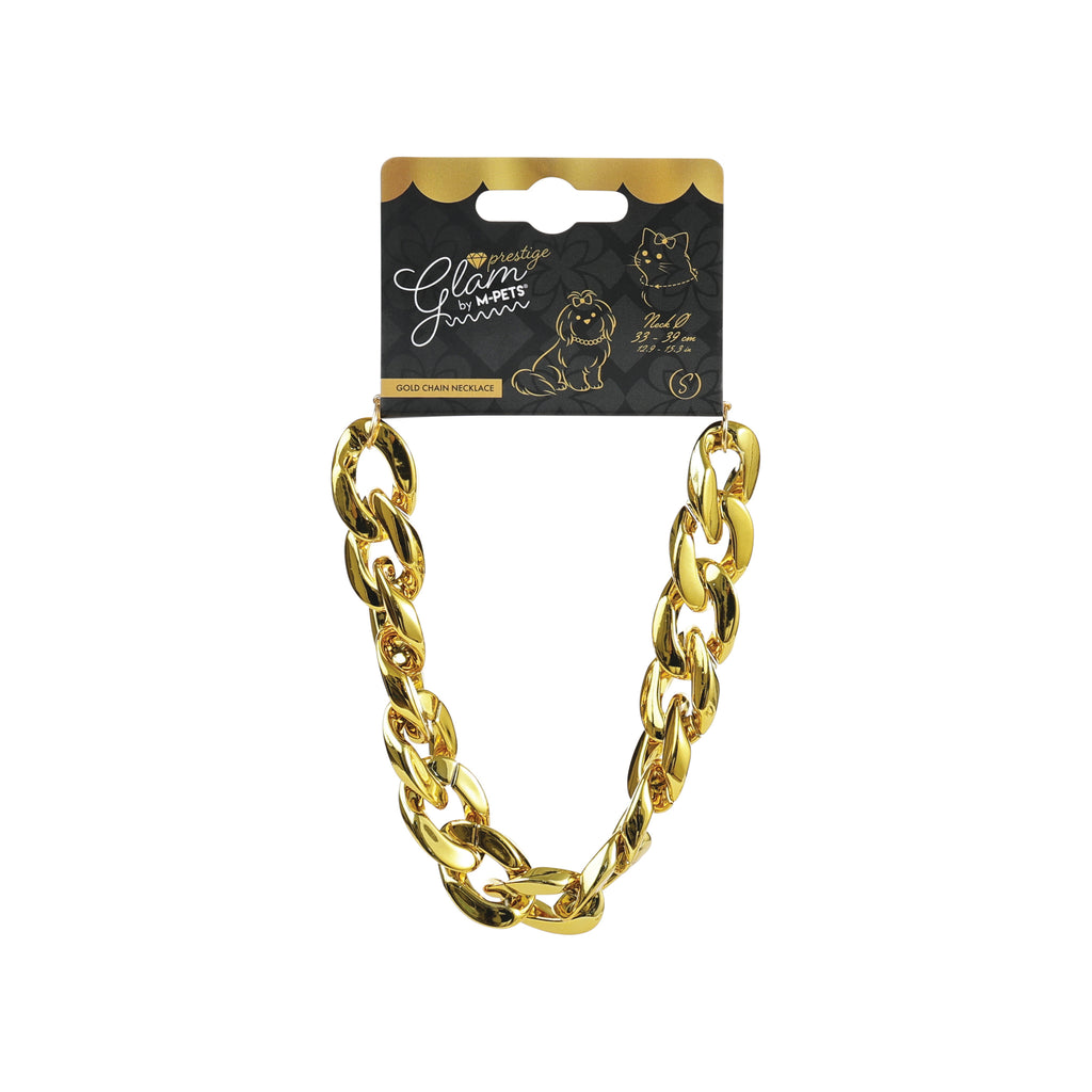 GLAM Pet Necklace Gold Chain