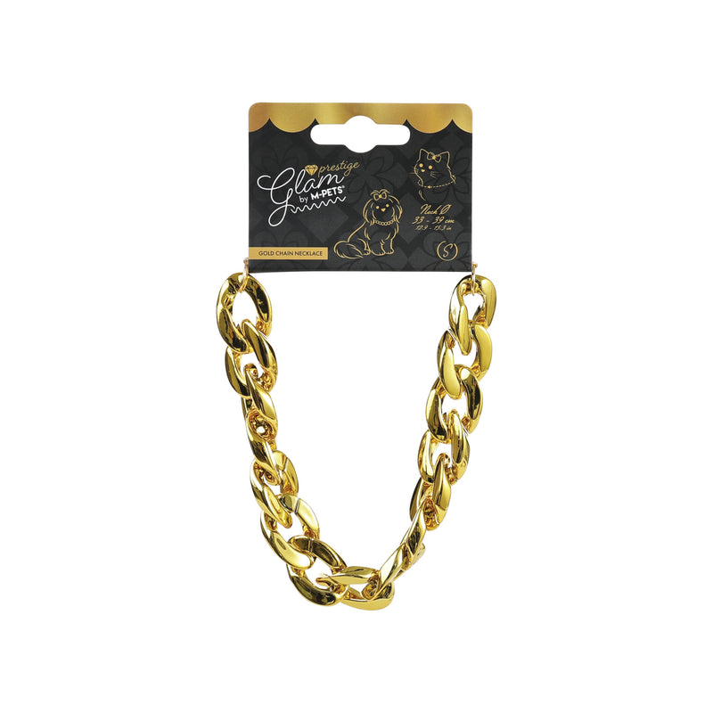 GLAM Pet Necklace Gold Chain