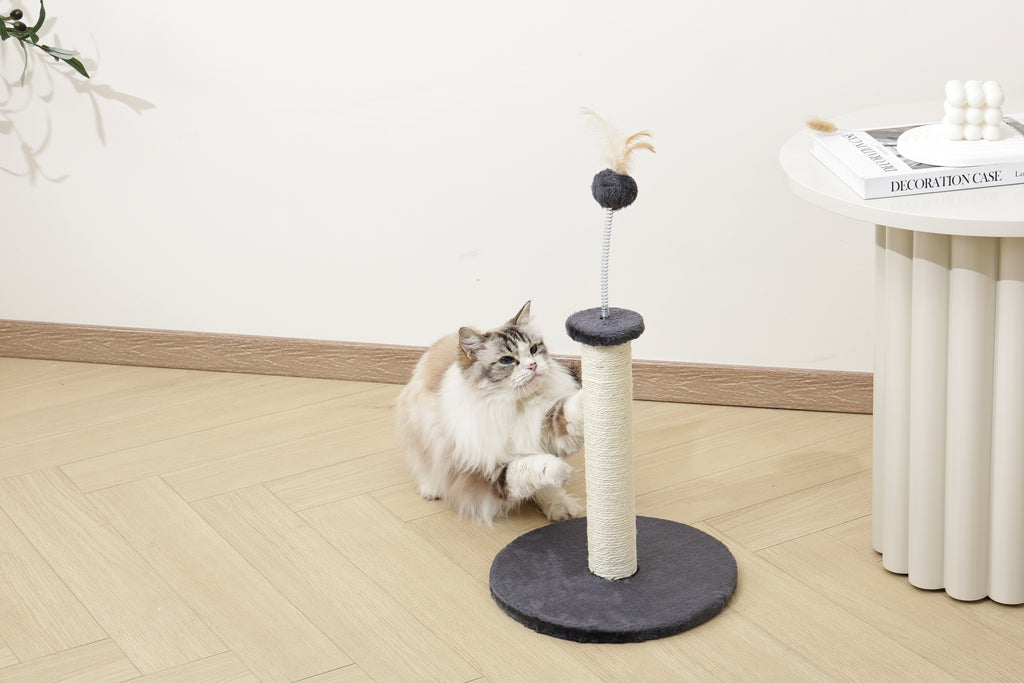 MY SECOND ALBERO PER GATTI Piuma Grigio Scuro