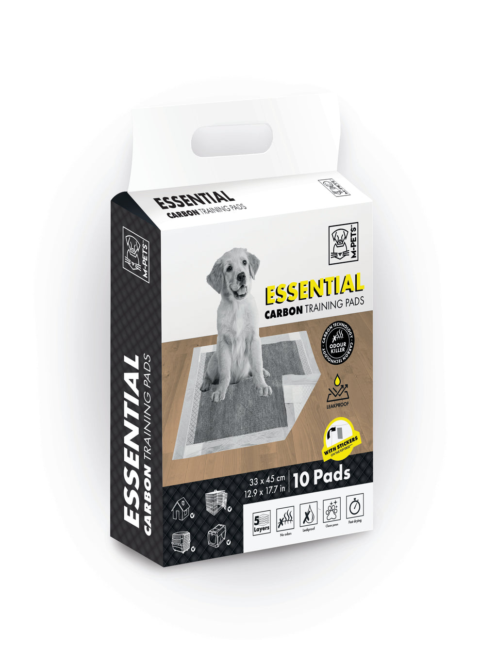 ESSENTIAL Carbon Training Pads 10 pz