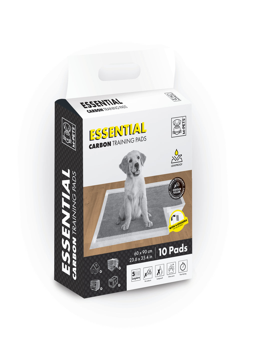 ESSENTIAL Carbon Training Pads 10 pz