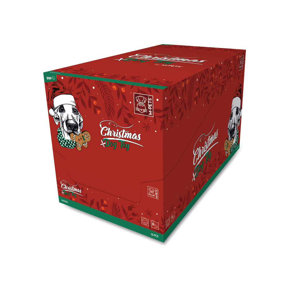 GIOCATTOLO PER CANI NATALIZIO - BABBO NATALE