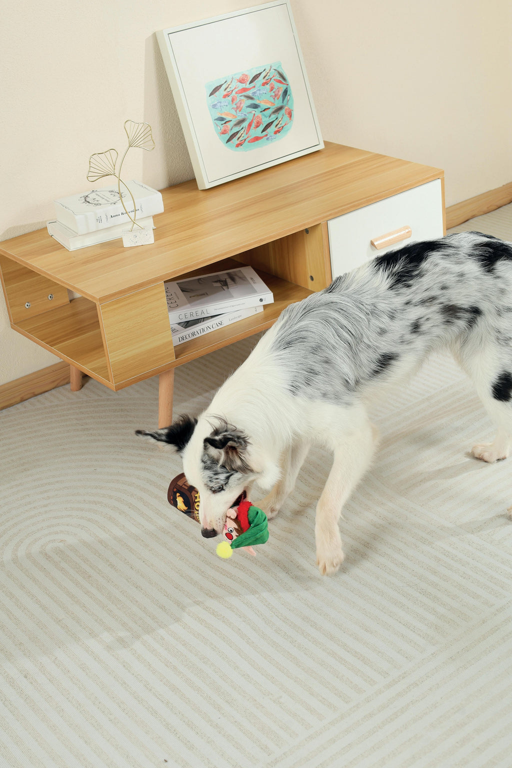 Giocattolo per cani Christmas Snack Attack - Elfo