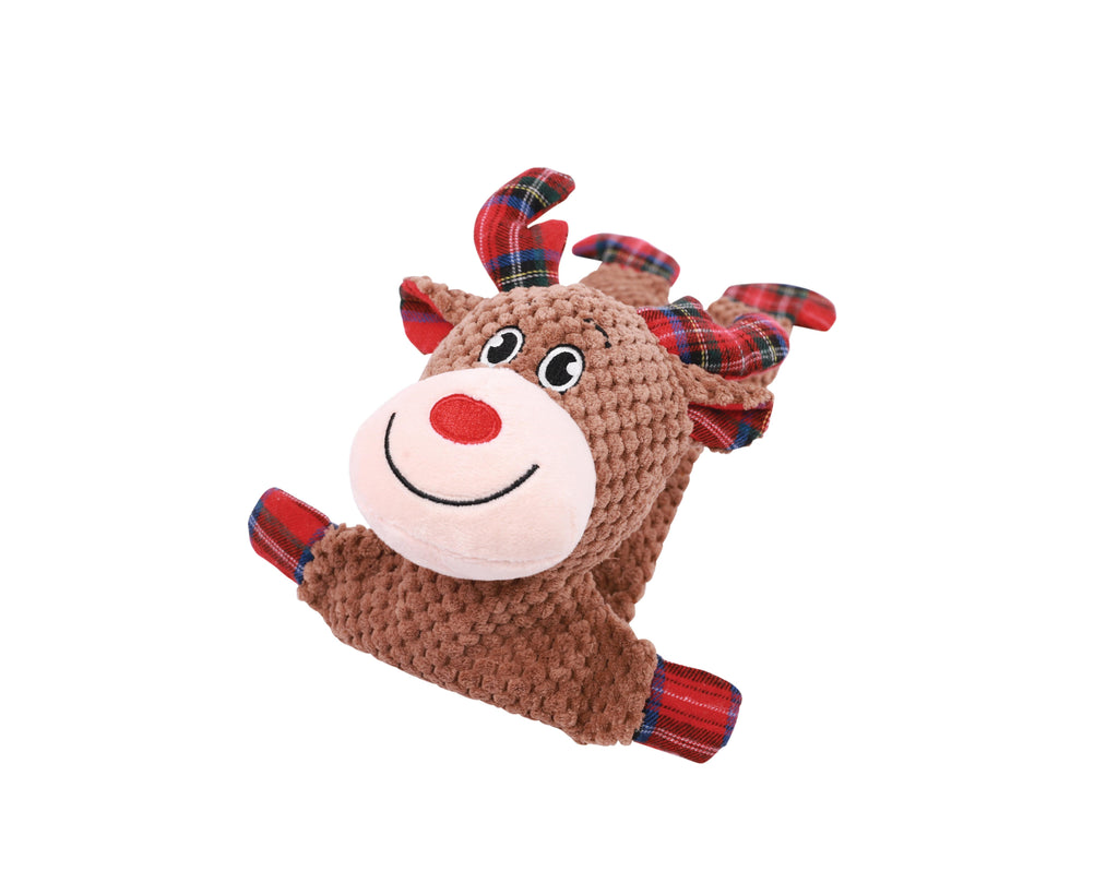 Giocattolo per cani renna attacco snack di Natale - PRANCER