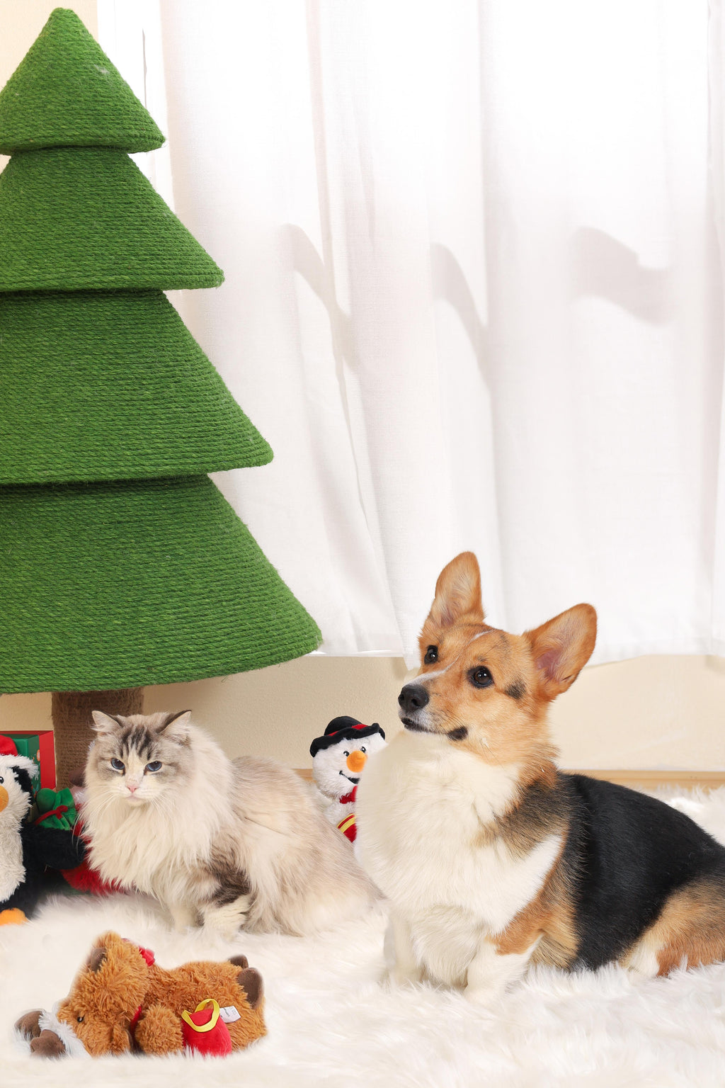 Giocattolo per cani Natale Snack Attack pupazzo di neve - FROSTY
