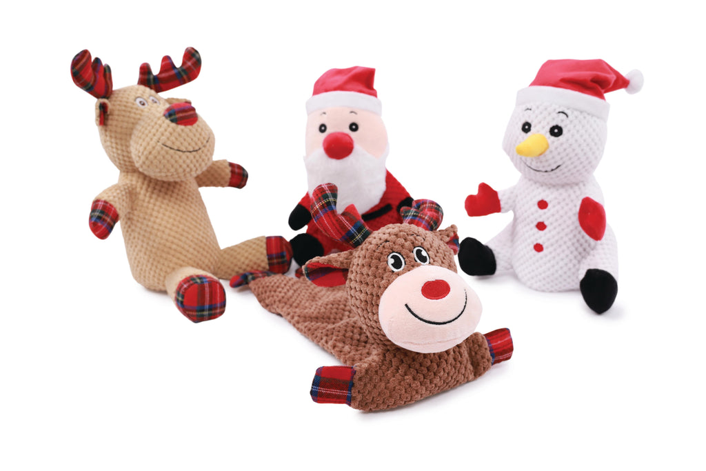 Giocattolo per cani attacco snack di Natale babbo natale - ST. NICK
