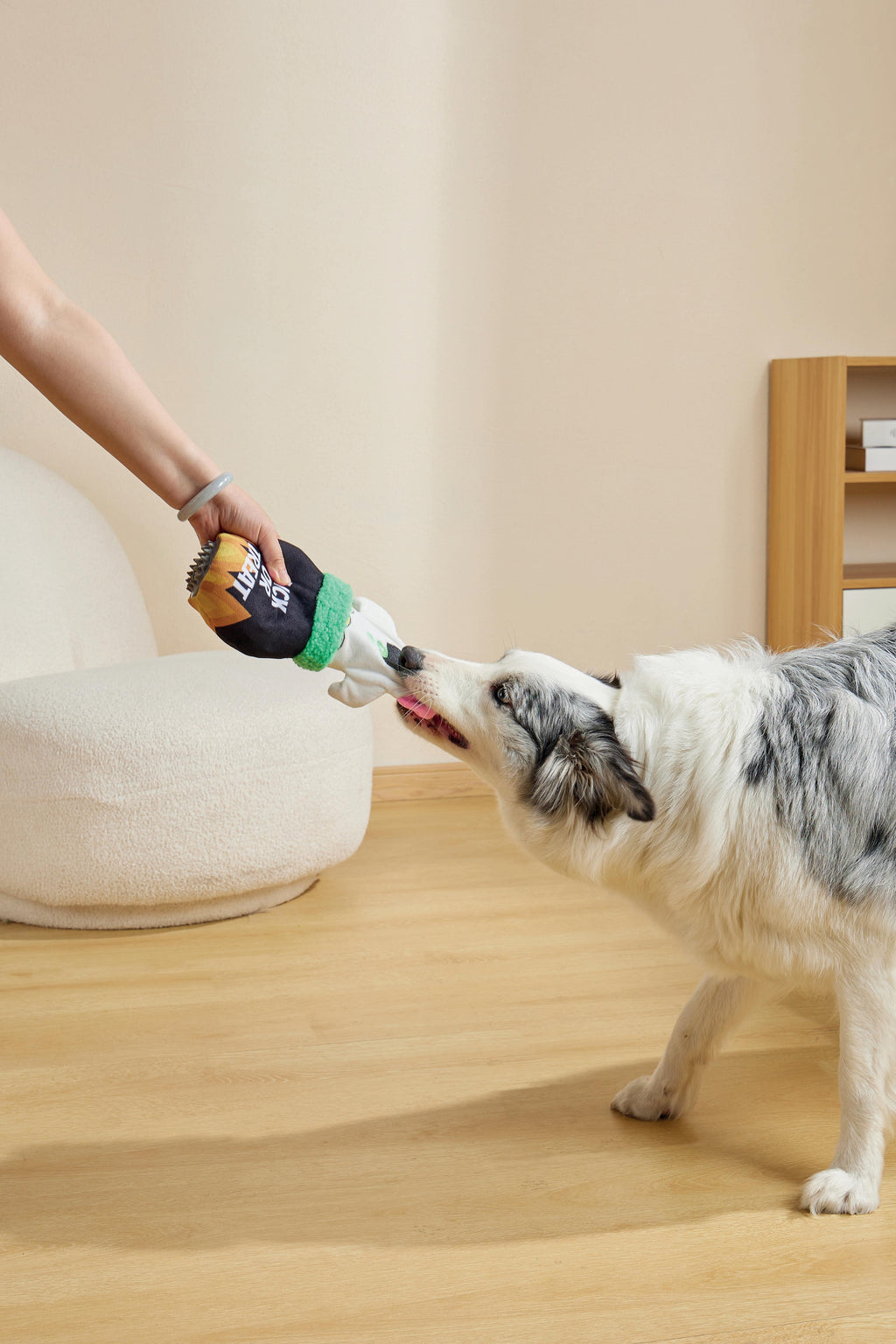 Giocattolo per cani Halloween Snack Attack - Fantasma
