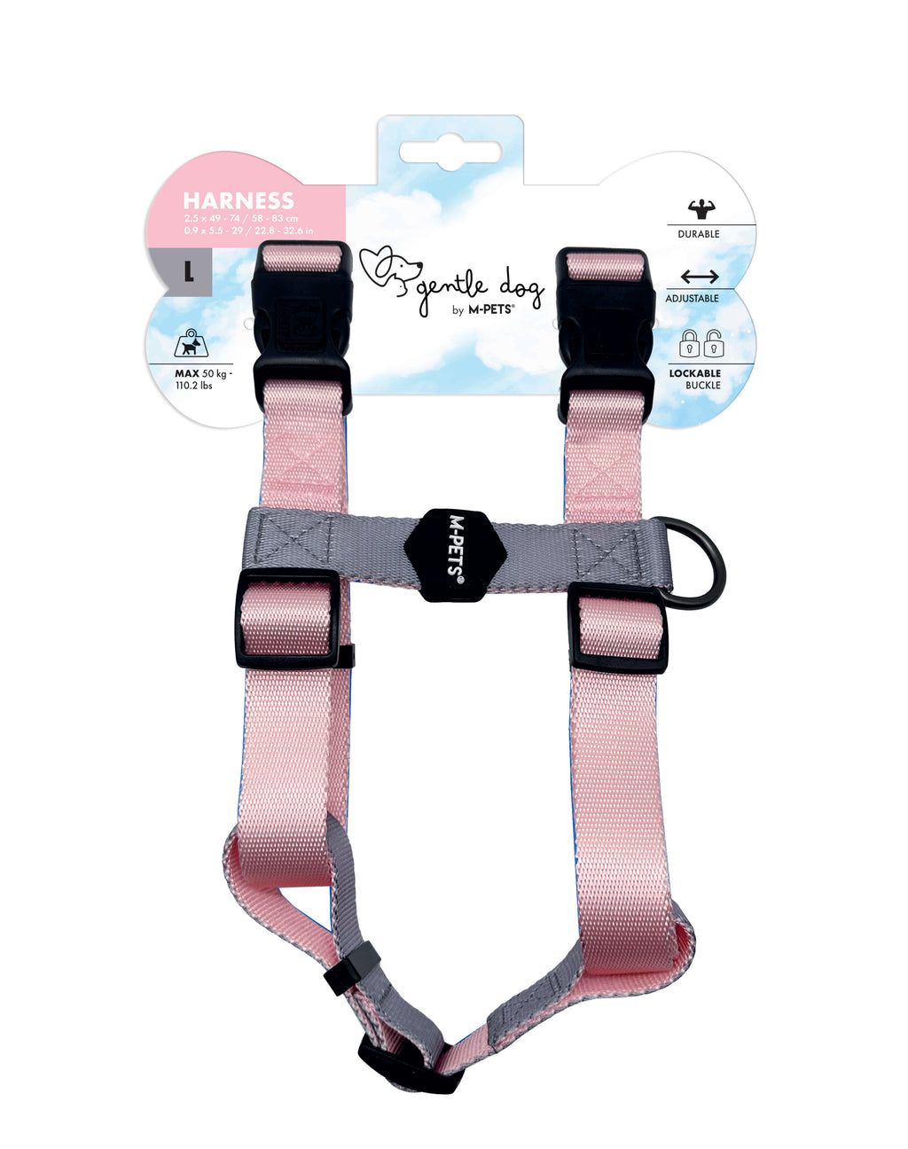 GENTLE DOG Imbracatura Rosa