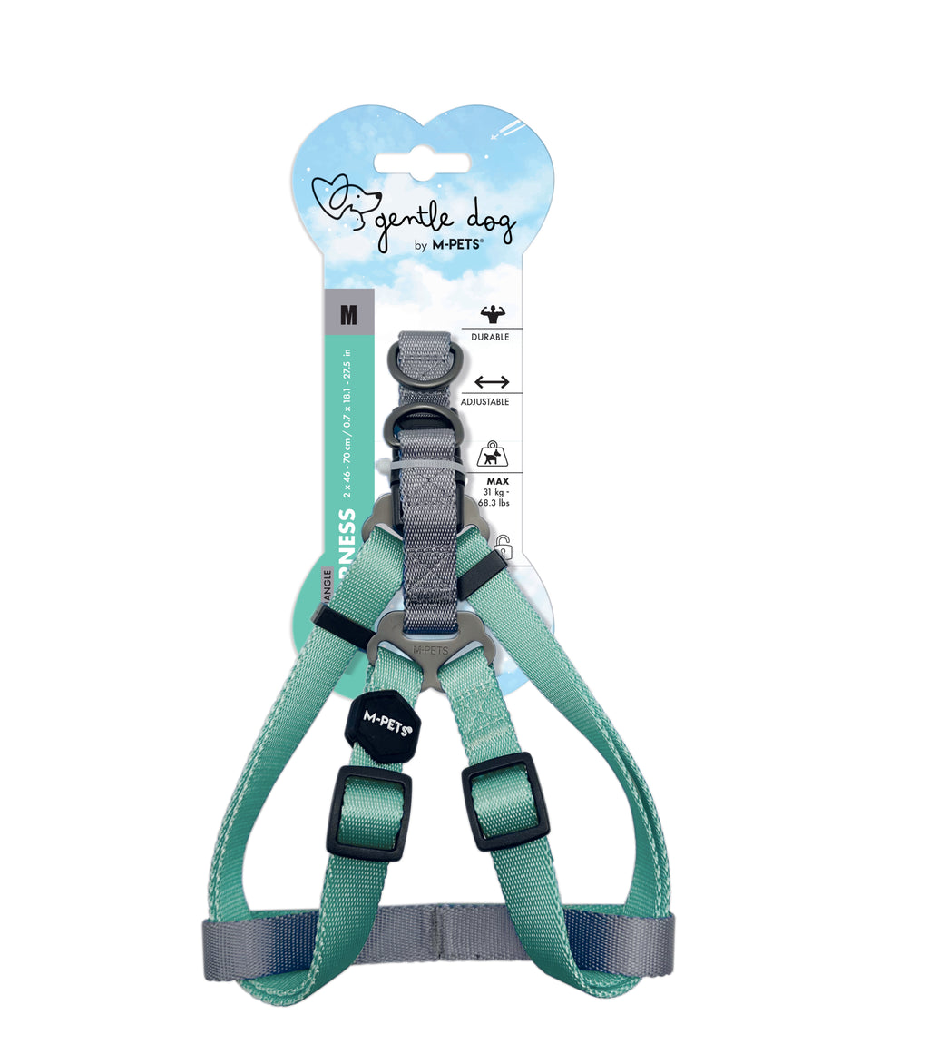 Pettorina triangolare GENTLE DOG verde