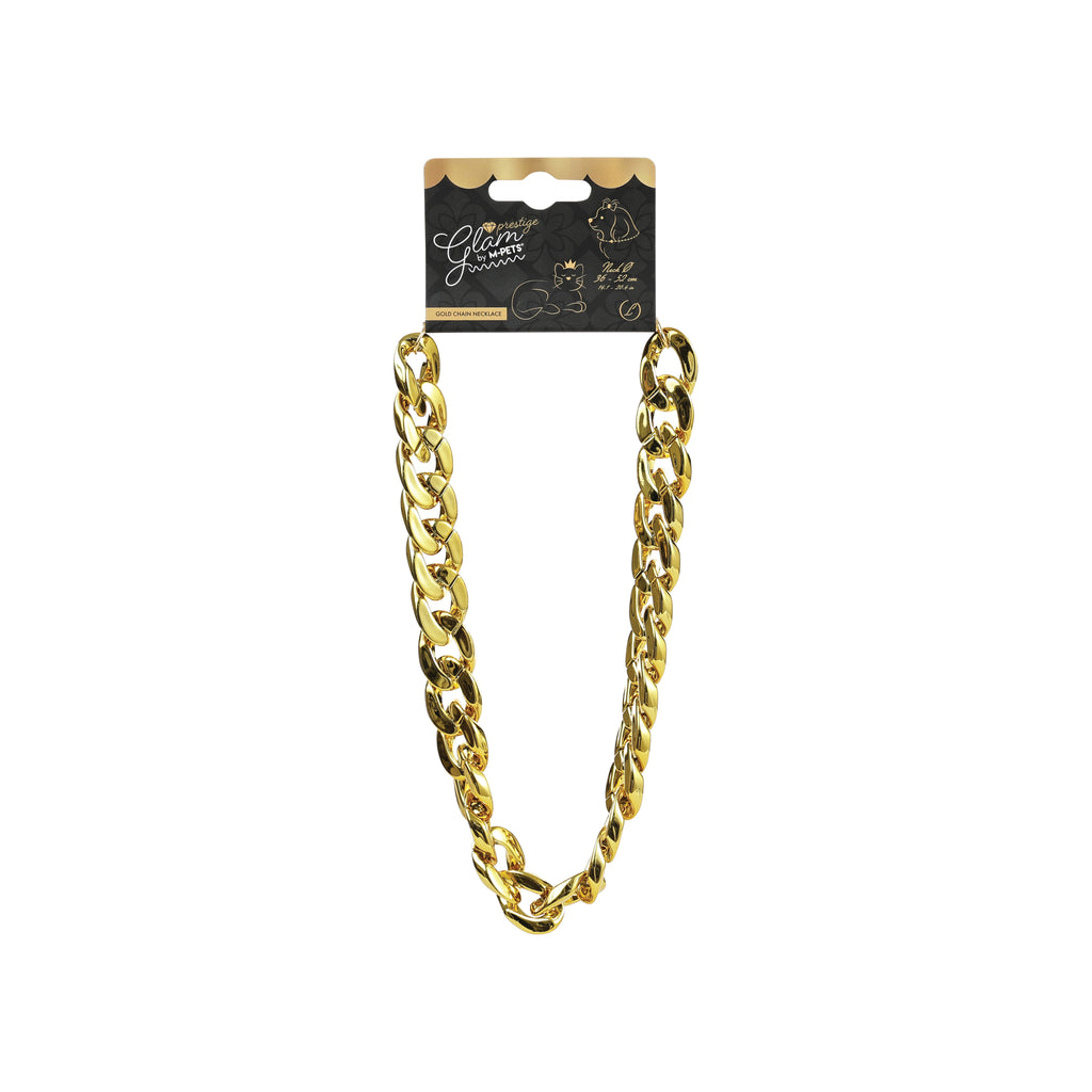 GLAM Pet Necklace Gold Chain