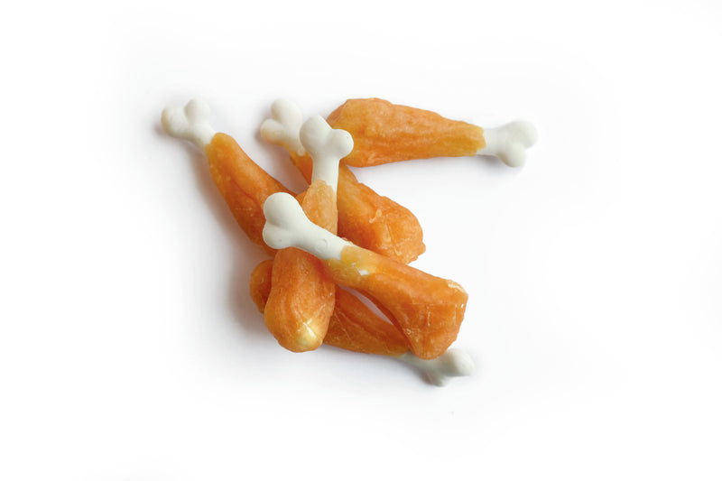 SNACKS PER CANI AL POLLO E CALCIO PER LE OSSA