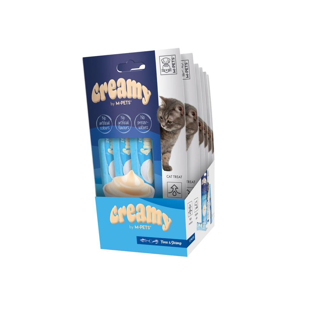 Delizie Cremose per Gatti - Tonno e Gamberetti