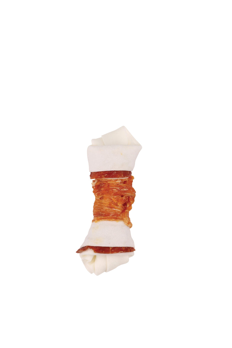 TRUSTY Osso annodato Extra sapore di pollo 12,7 cm