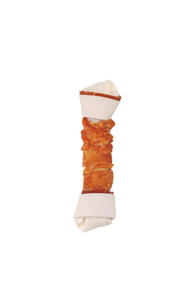 TRUSTY Osso annodato Extra carnoso al sapore di pollo 20,3 cm