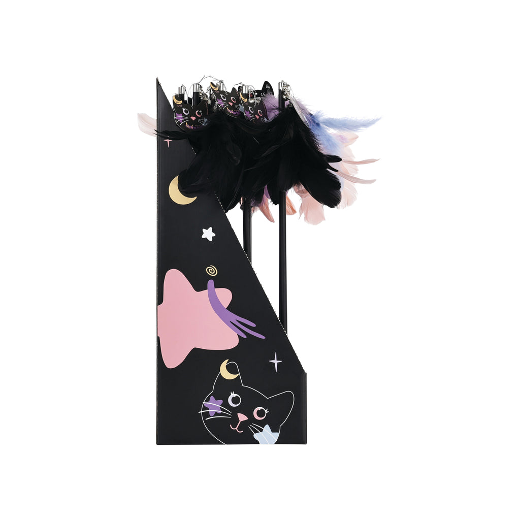 Moon cat Telescopic cat wand 3 sections Moonveil Whisper