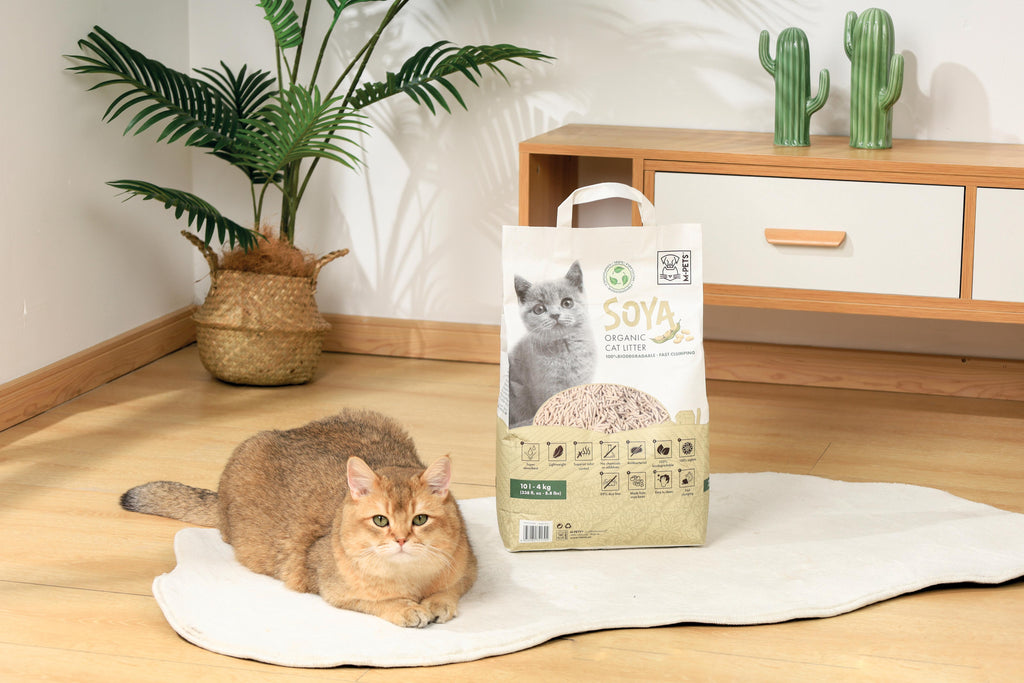 SOYA Lettiera Organica per Gatti Naturale