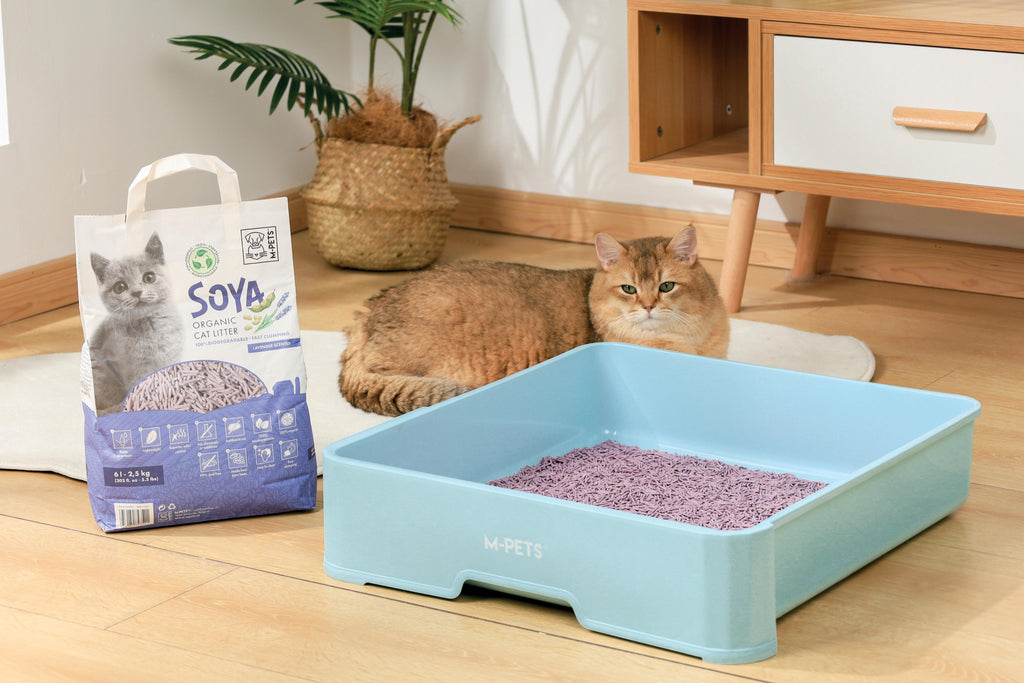 SOYA Lettiera Organica per Gatti Lavanda