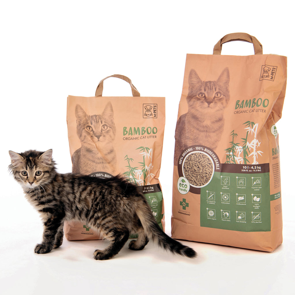 Lettiera per gatti in BAMBOO