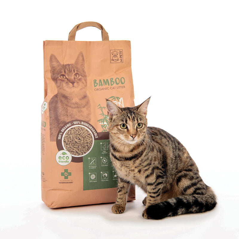 Lettiera per gatti in BAMBOO