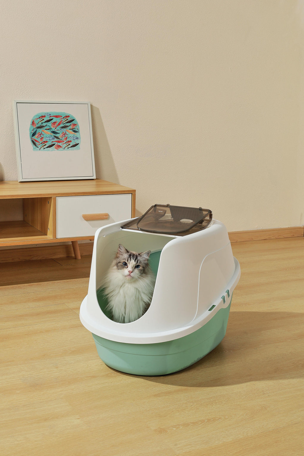 Lettiera per Gatti ECO TIMA - Verde Mare