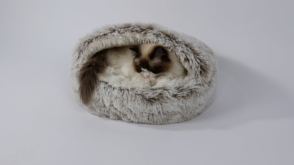 Cuccia per Gatti SNUGO ECO - Grigio