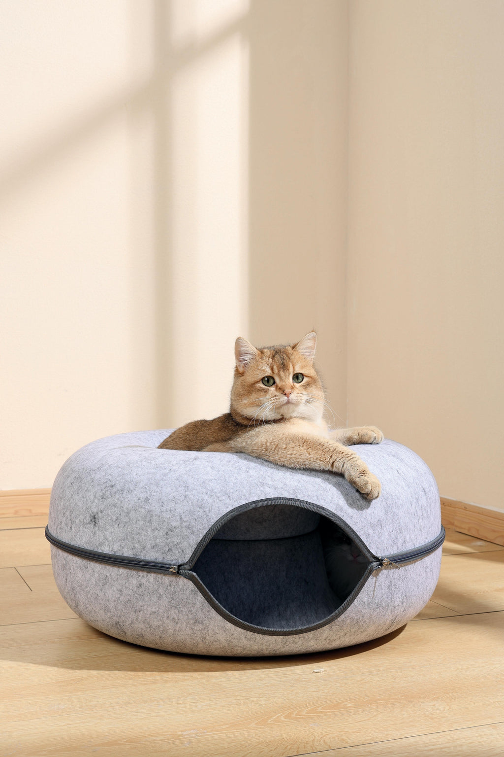 Letto a tunnel DONUT grigio
