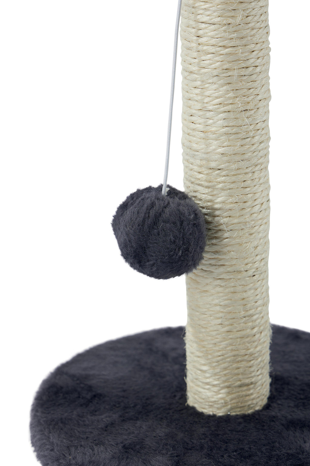 IL MIO PRIMO ALBERO PER GATTI Pompom Grigio Scuro