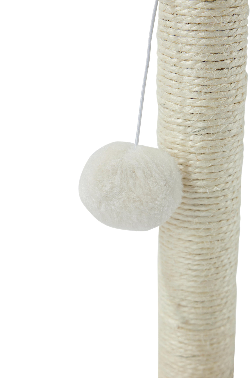IL MIO PRIMO ALBERO PER GATTI Pompom Bianco