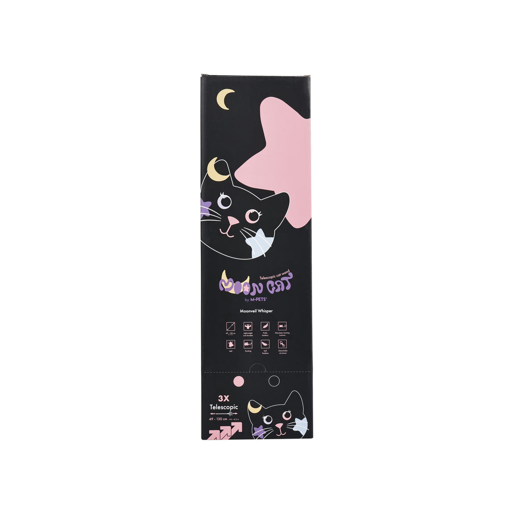Moon cat Telescopic cat wand 3 sections Moonveil Whisper