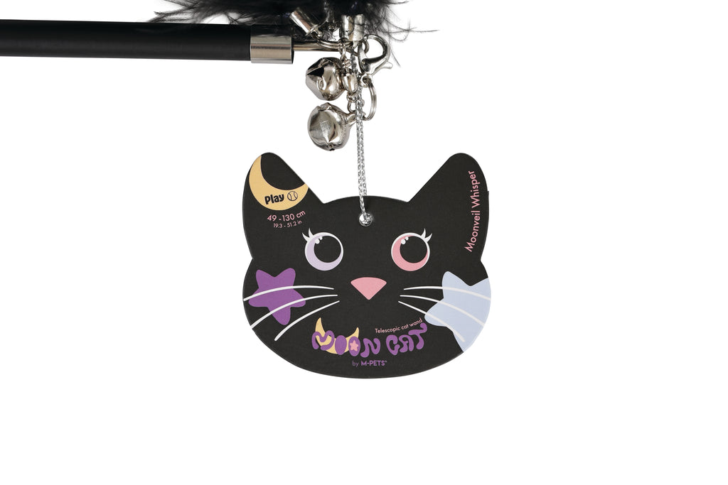 Moon cat Telescopic cat wand 3 sections Moonveil Whisper
