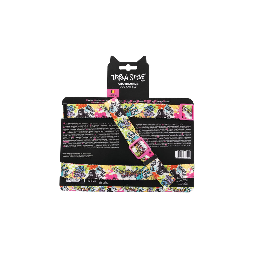 URBAN STYLE GRAFFITI Active Dog Harness