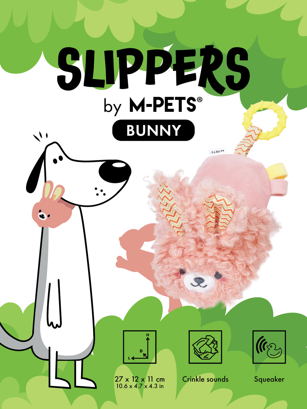 Slippers Dog toy Bunny