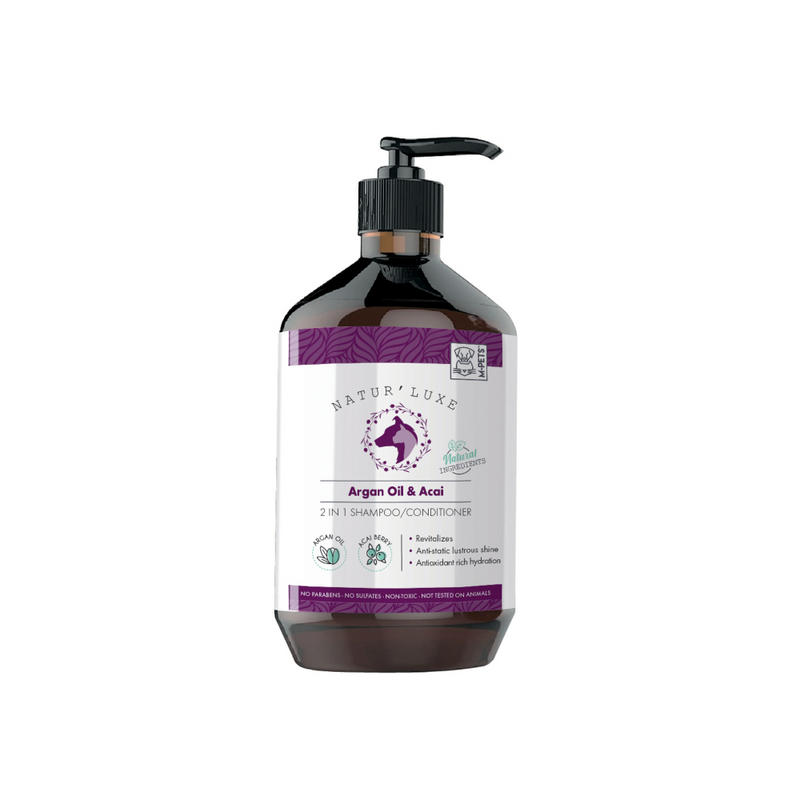 NATUR'LUXE Olio di Argan & Acai Shampoo/Condizionatore 2 in 1