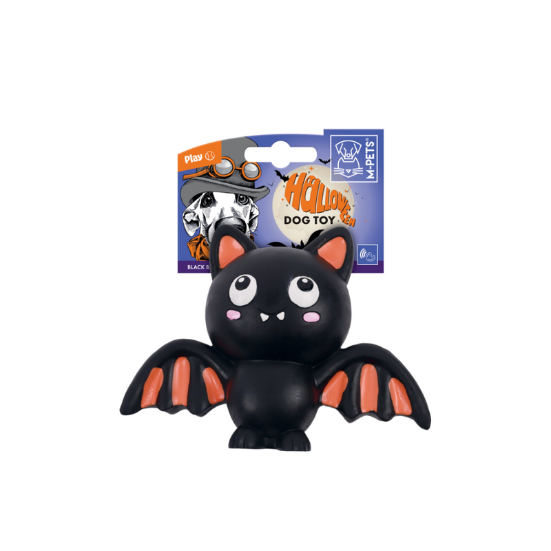 Giocattolo per Cani di Halloween - Pipistrello Nero