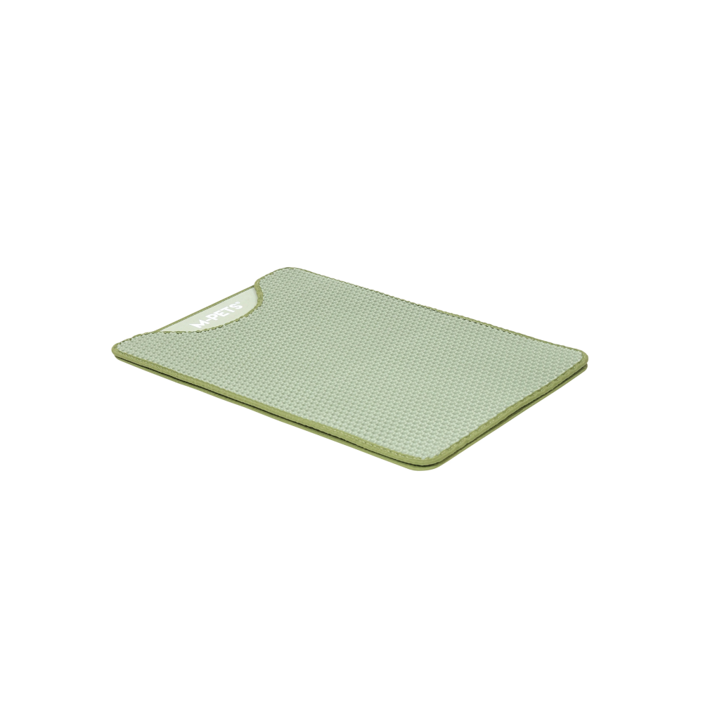 Tappetino verticale DUPLEX per lettiera per gatti - Verde