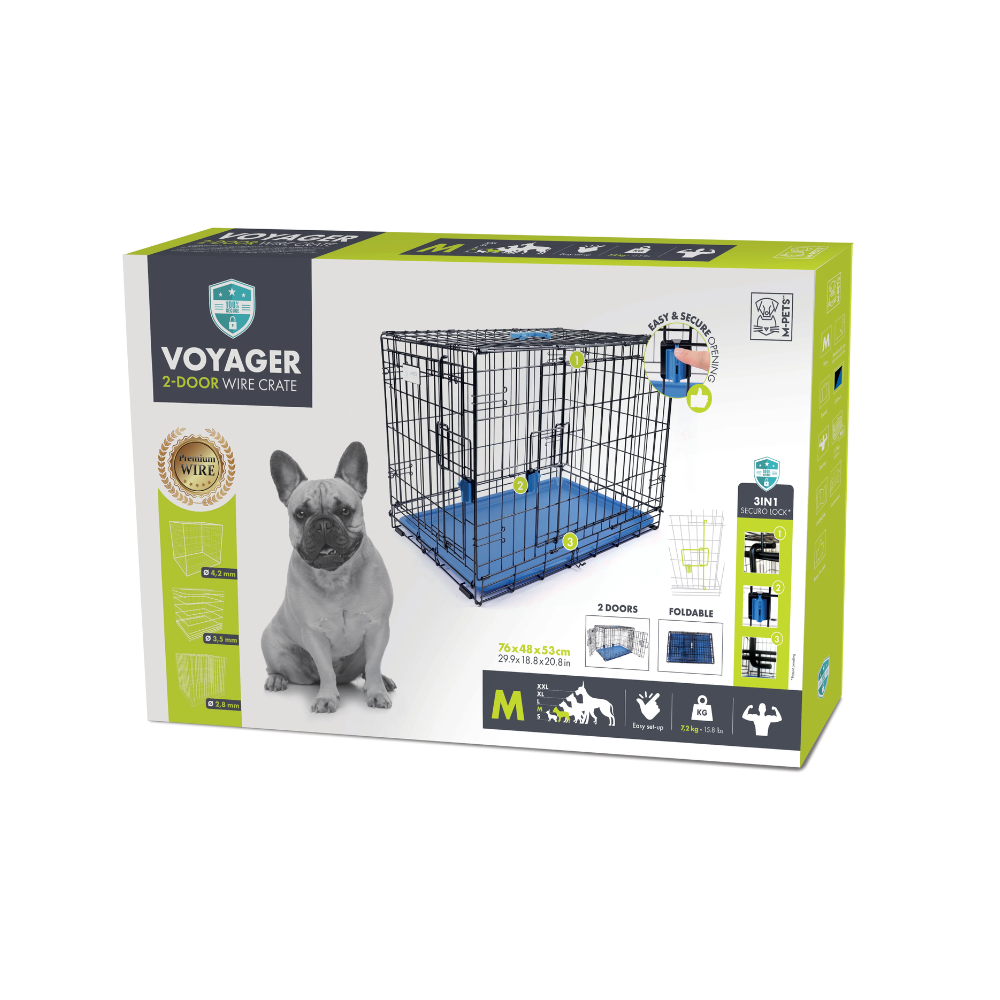 Gabbia in filo VOYAGER Blu