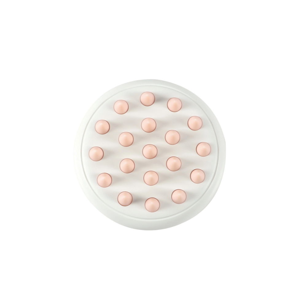 Pettine Morbido per Massaggi Delicati - Denti Affilati Rosa