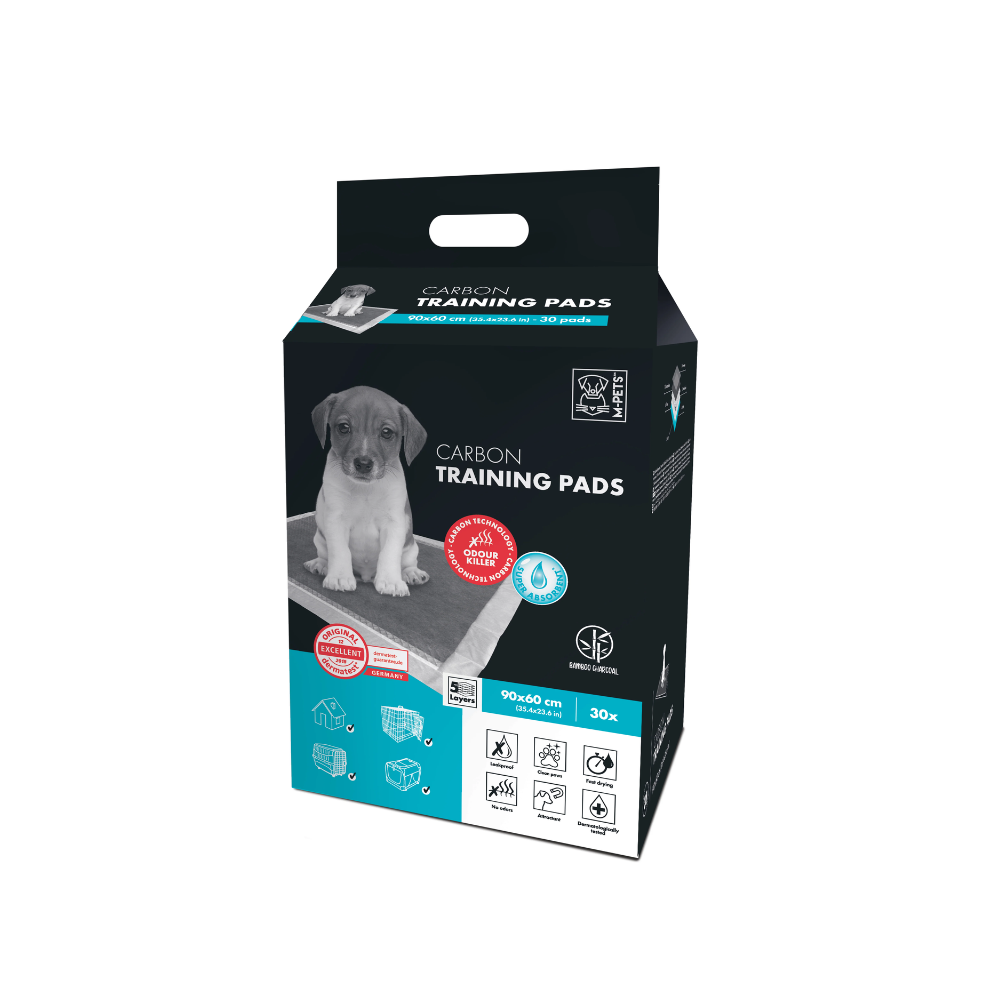 Tappetini per addestramento CARBON 90 x 60 cm - 30 pz