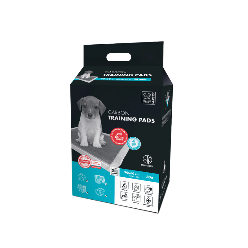 Tappetini per addestramento CARBON 90 x 60 cm - 30 pz