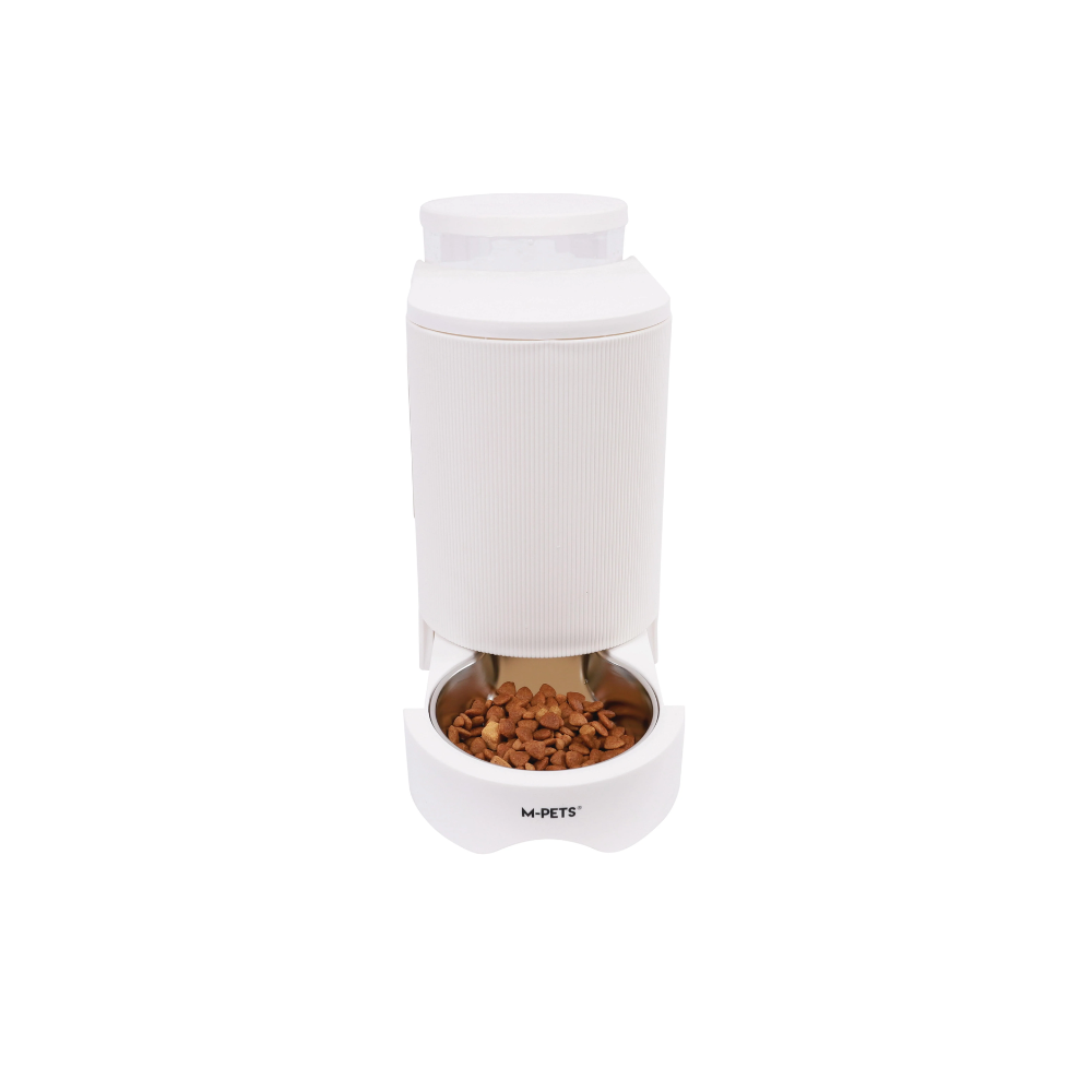 DUPLO Distributore di Cibo e Acqua Bianco