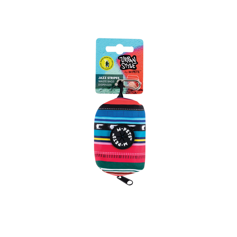 Dispenser per sacchetti per rifiuti URBAN STYLE Jazz Stripes