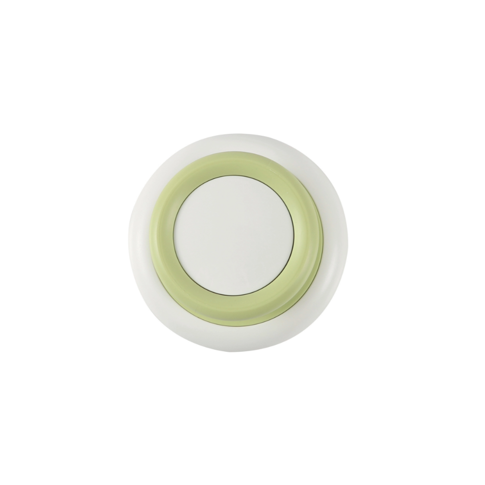 Pettine Morbido per Massaggi Delicati - Denti Affilati Verde