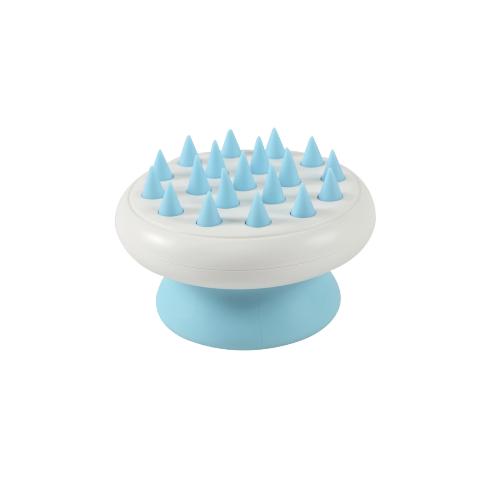 Pettine Morbido per Massaggi Delicati - Denti Aghi Blu