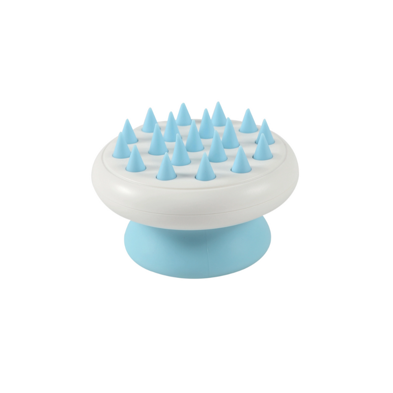 Pettine Morbido per Massaggi Delicati - Denti Aghi Blu